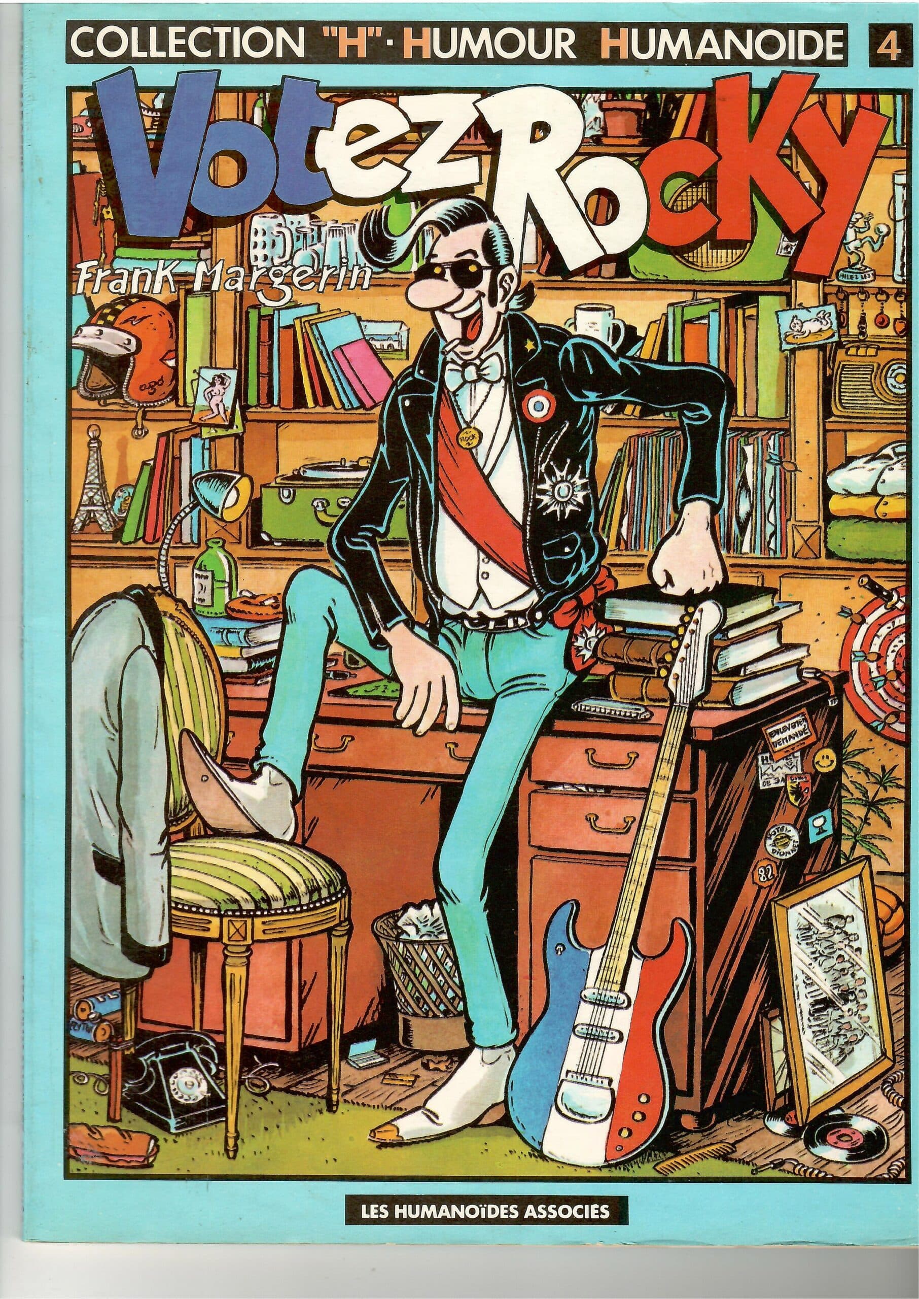 VOTEZ ROCKY - (Broché) - Tome 4 de la Collection