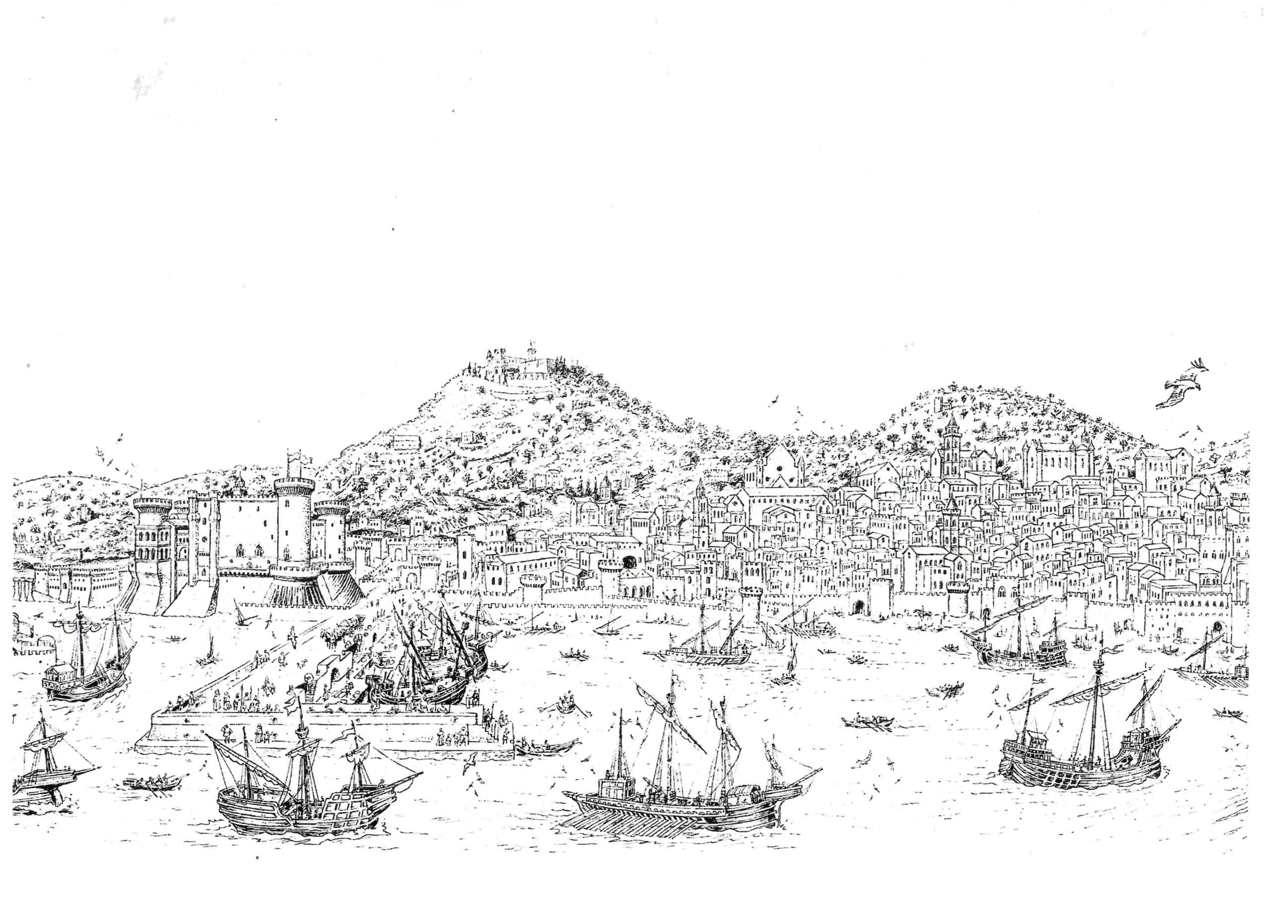 PLANCHE ORIGINALE DOUBLE VASCO N° 1 et 2 - "LES ENFANTS DU VESUVE"