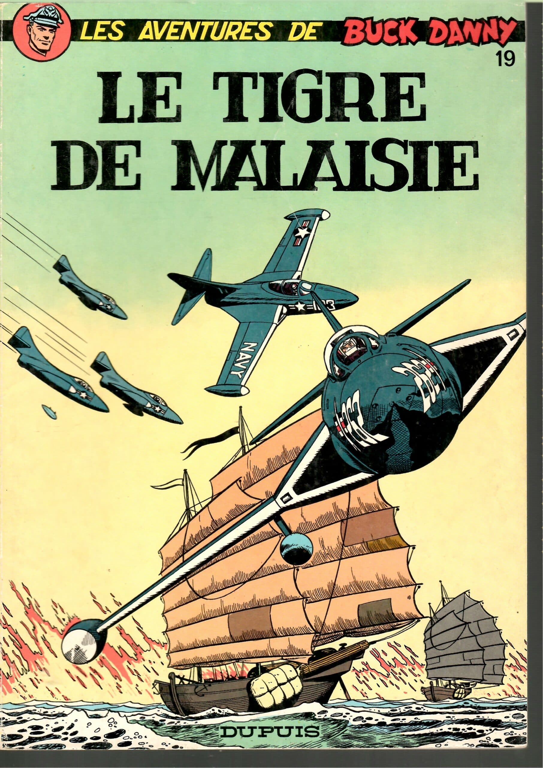 LES AVENTURES DE BUCK DANNY - LE TIGRE DE MALAISIE - (Broché)