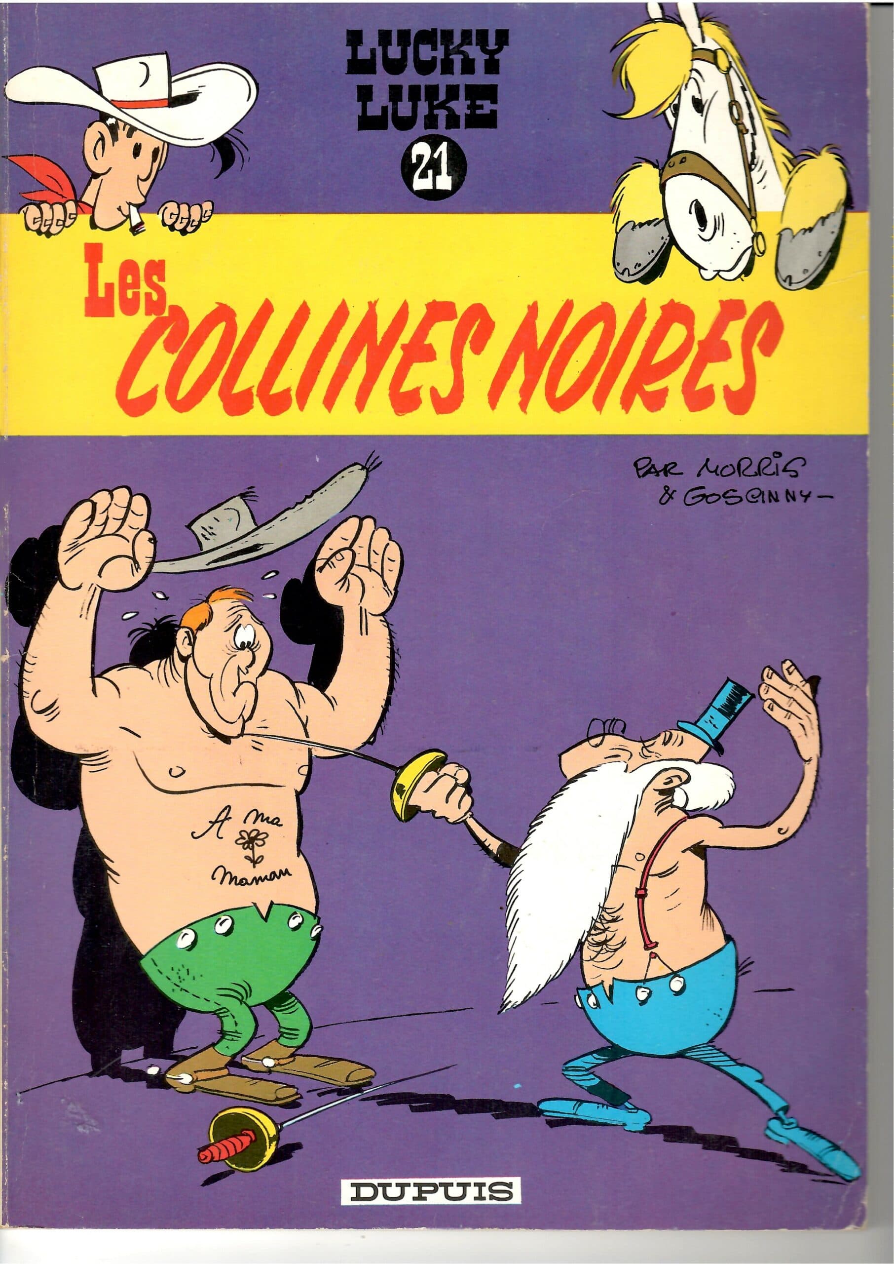 LUCKY LUKE - LES COLLINES NOIRES - (Broché)