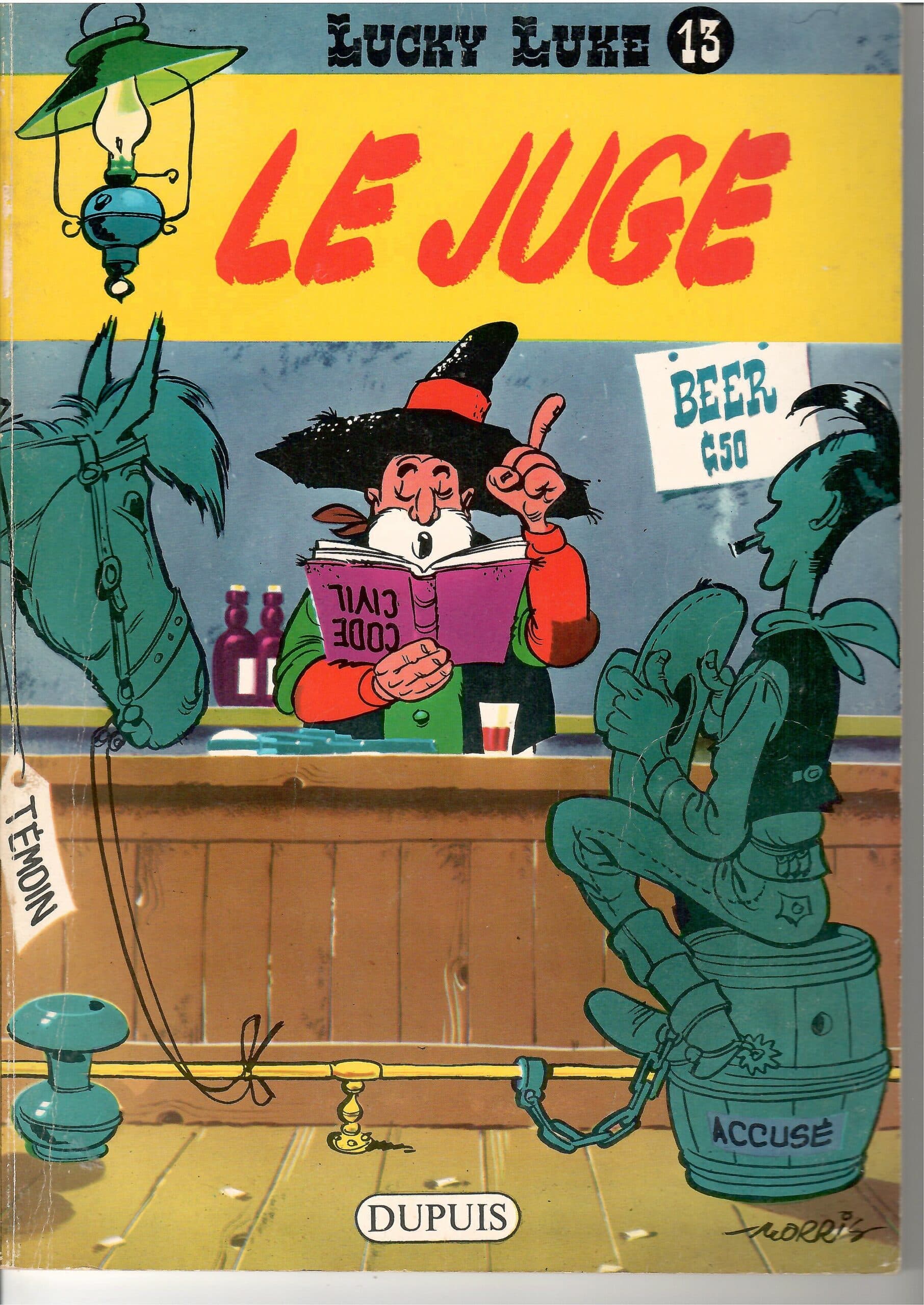LUCKY LUKE - LE JUGE - (Broché)