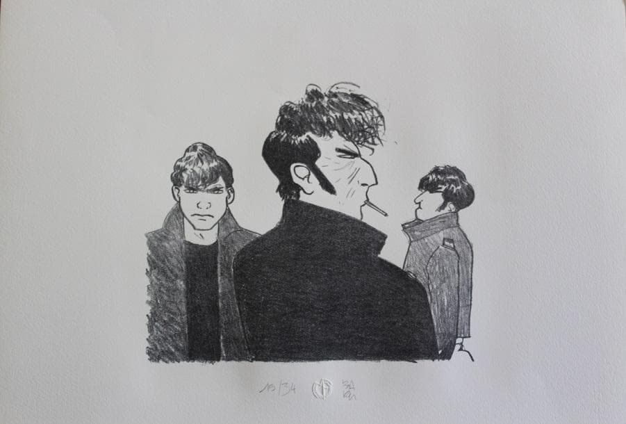 LITHOGRAPHIE "LA GALERIE" - Berbérian