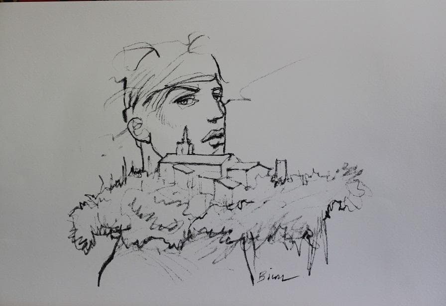 LITHOGRAPHIE "SOLLIES" - Bilal