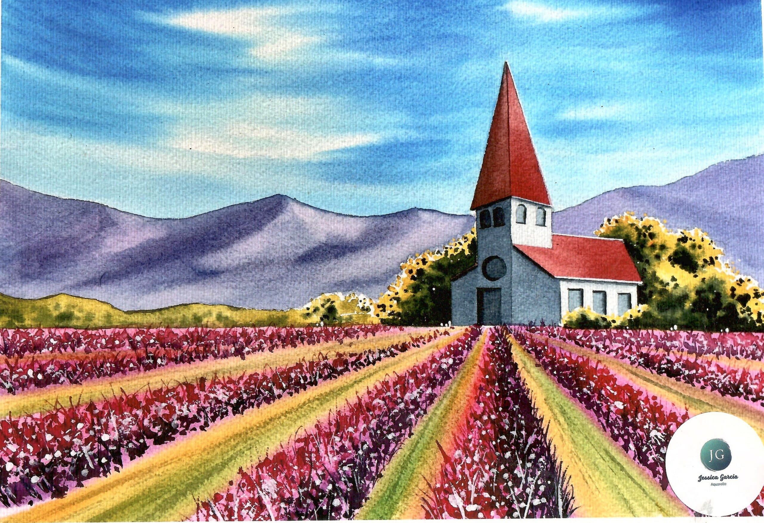 AQUARELLE PETIT FORMAT - PRODUCTION - JESSICA GARCIA