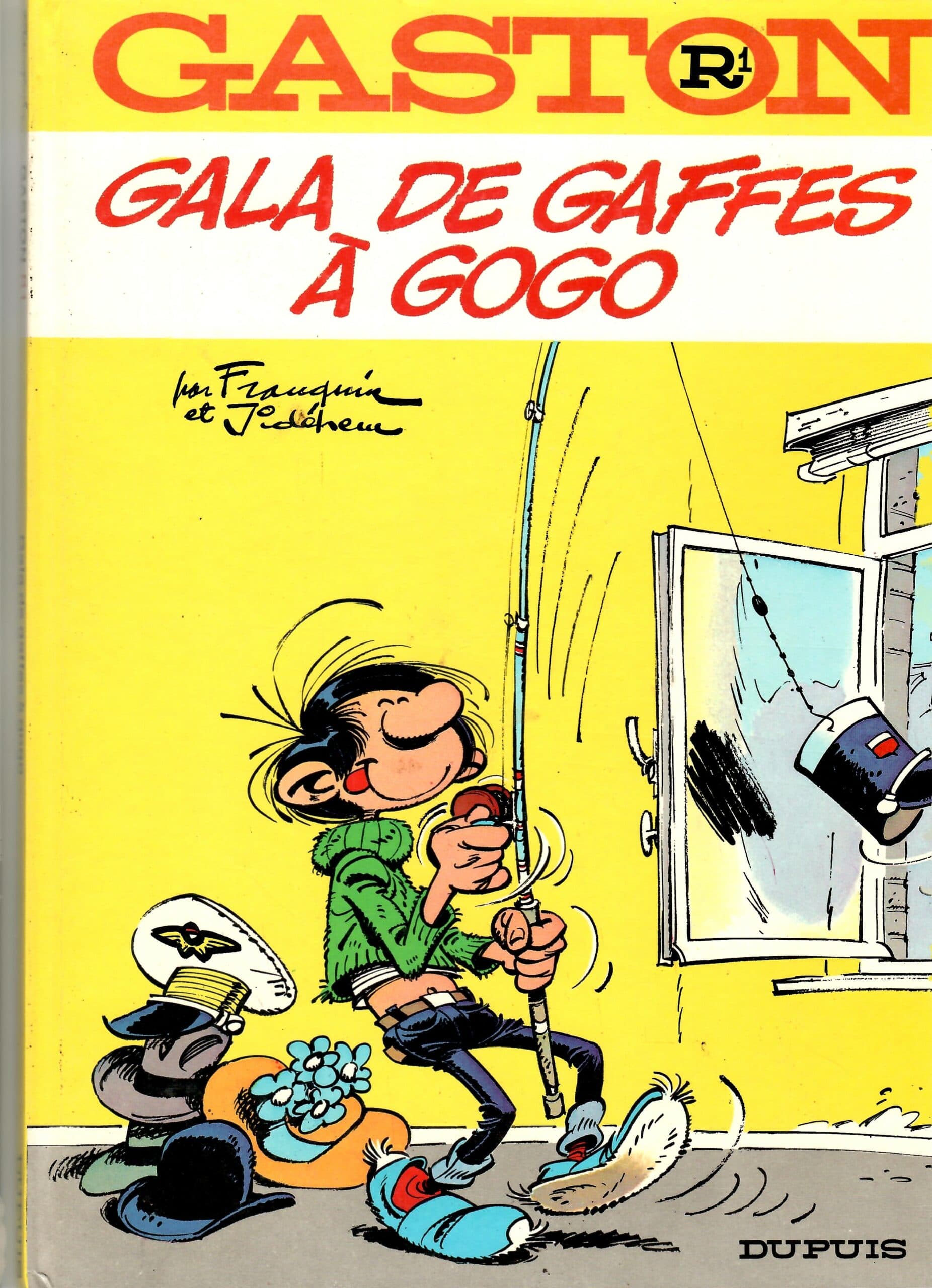 GASTON LAGAFFE TOME 1 - GALA DE GAFFES A GOGO