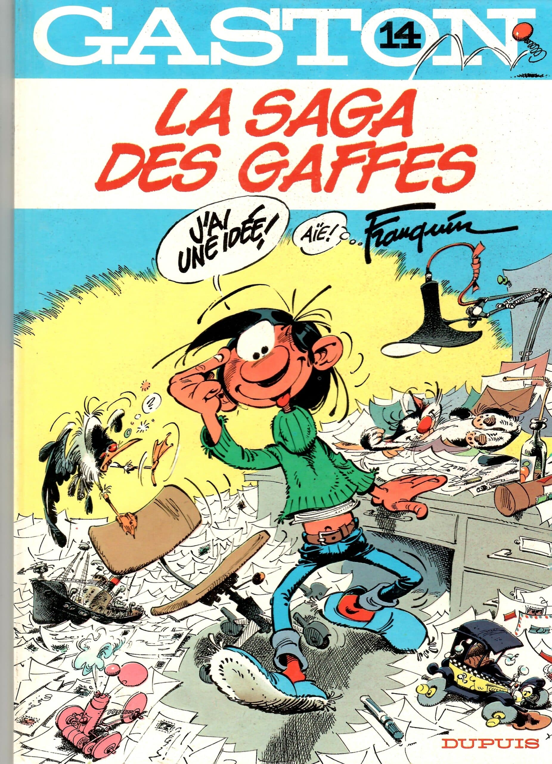 GASTON LAGAFFE TOME 14 - LA SAGA DES GAFFES