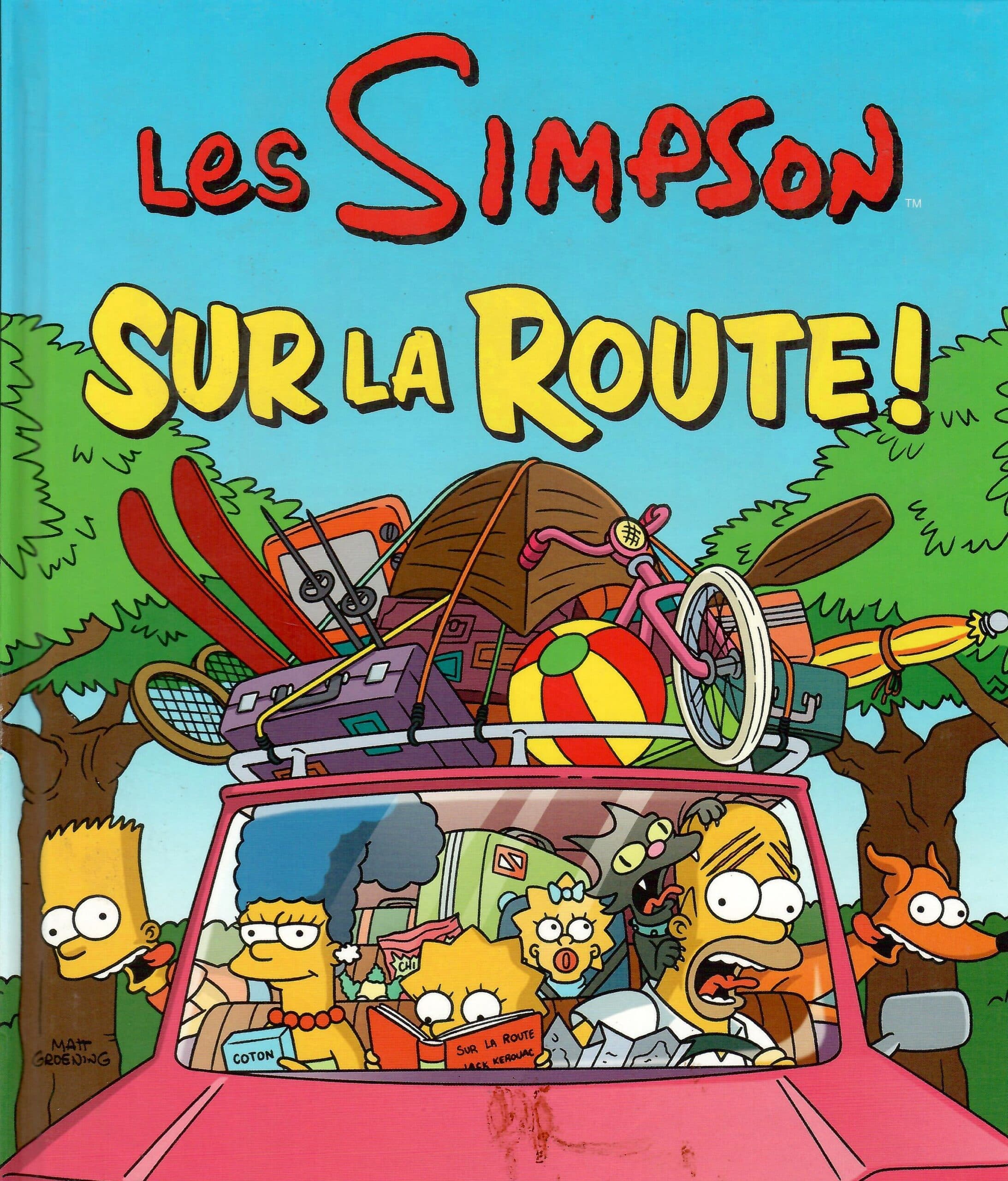 LES SIMPSON TOME 22 - SUR LA ROUTE