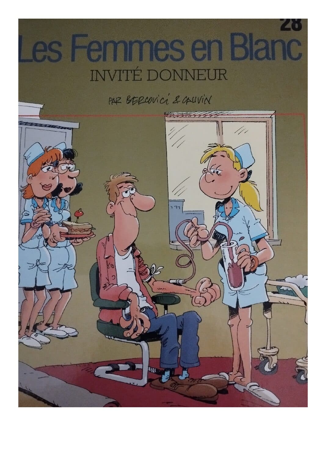 FEMMES EN BLANC TOME 28 - INVITE D'HONNEUR