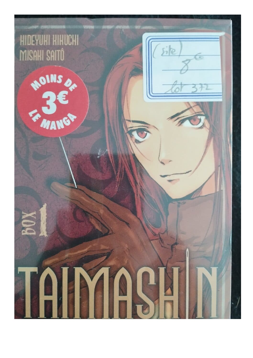 TAIMASHI BOX 1 - (manga "seinen")