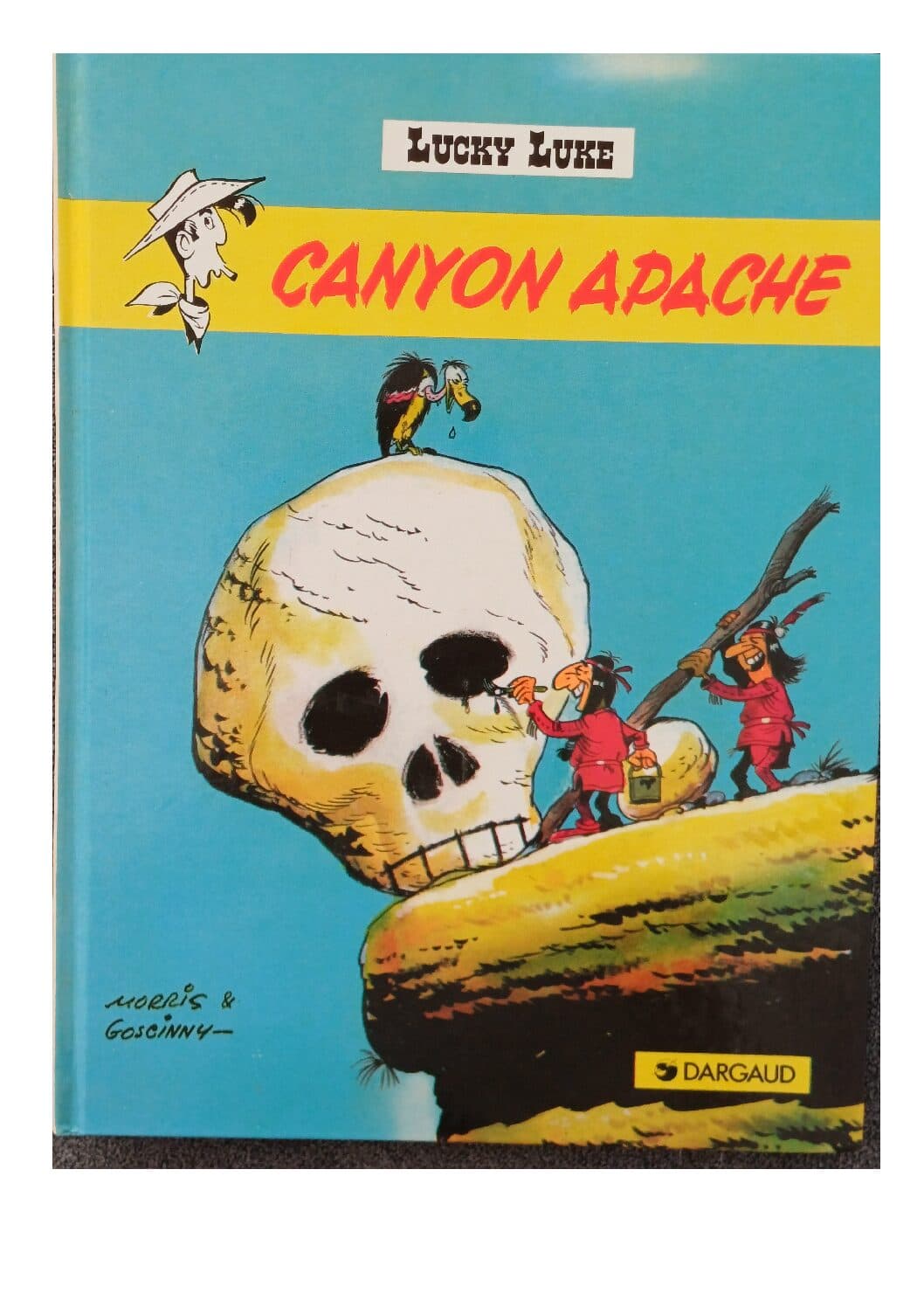 LUCKY LUKE  - CANYON APACHE