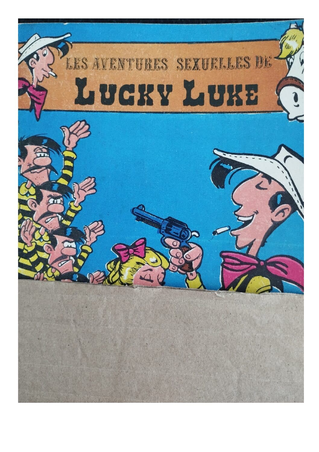 LES AVENTURES SEXUELLES DE LUCKY LUKE Petit Format - NB - (Broché)