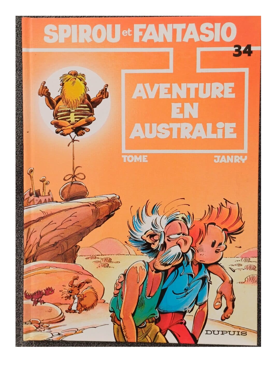 SPIROU ET FANTASIO TOME 34 - AVENTURE EN AUSTRALIE