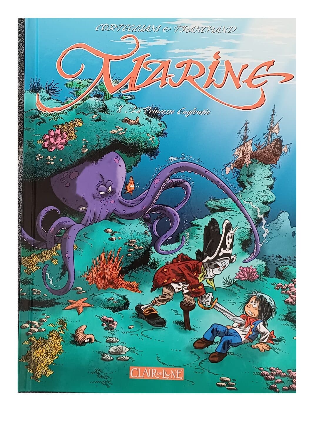 MARINE TOME 8 - LA PRINCESSE ENGLOUTIE