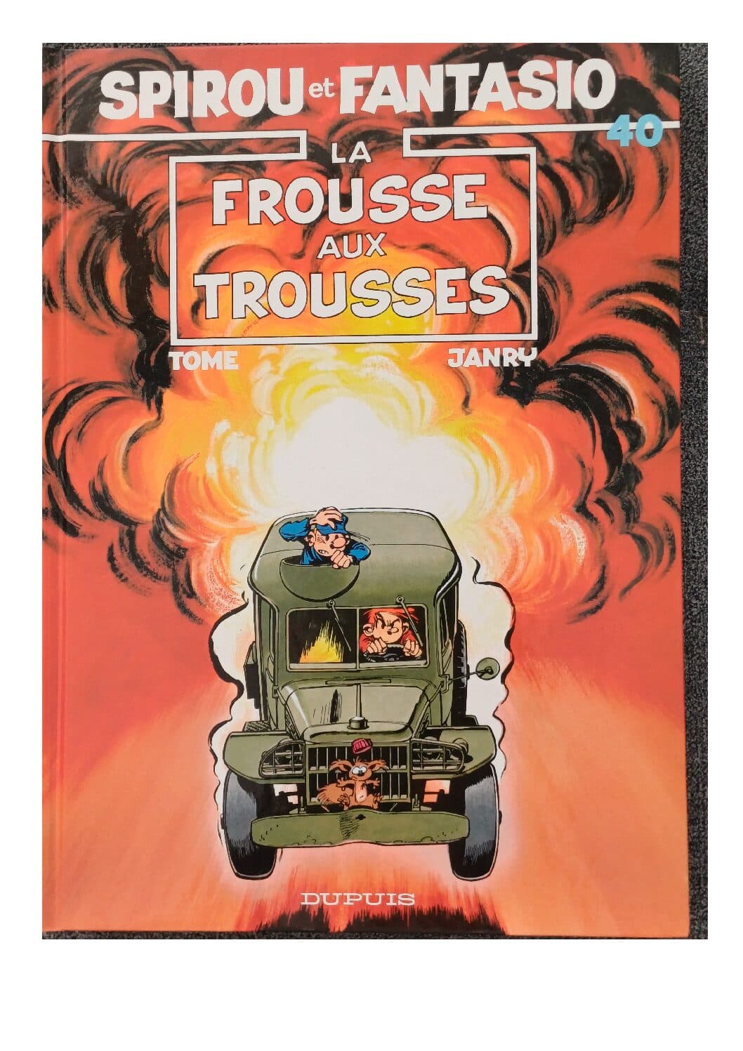 SPIROU ET FANTASIO TOME 40 - LA FROUSSE AUX TROUSSES