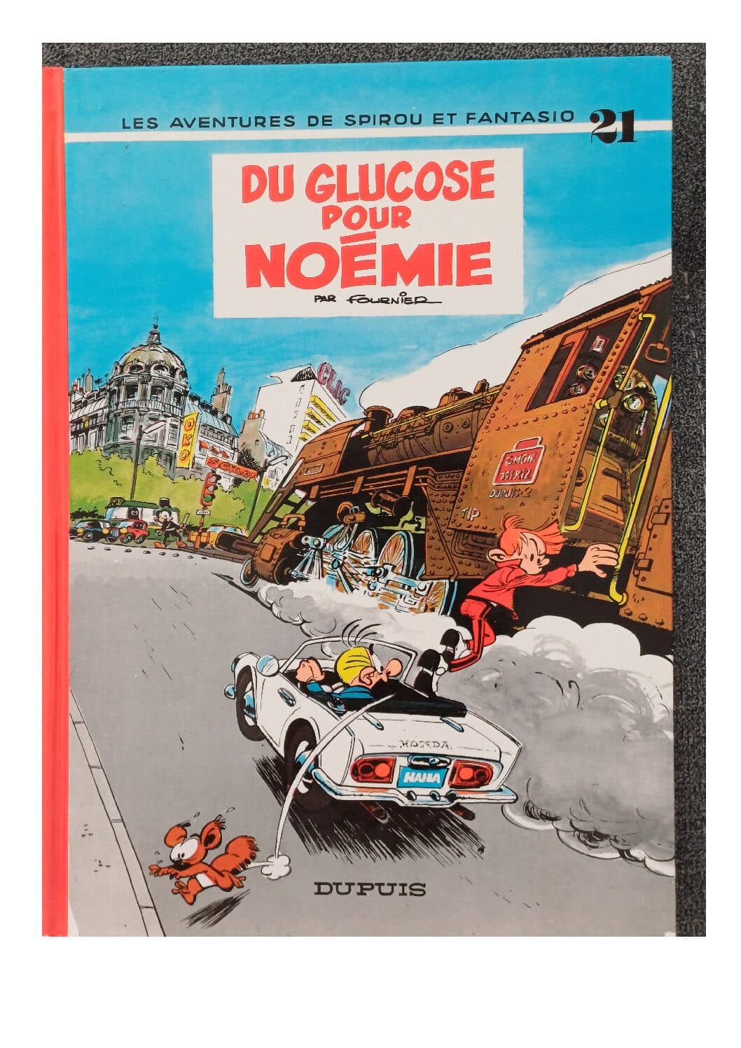 LES AVENTURES DE SPIROU ET FANTASIO TOME 29 - DES HARICOTS PARTOUT